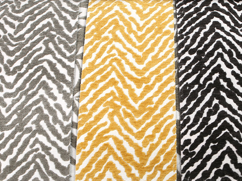 Kwiatowy wzór Jacquard Chenille Curtain Sofa tapicerka MDN975