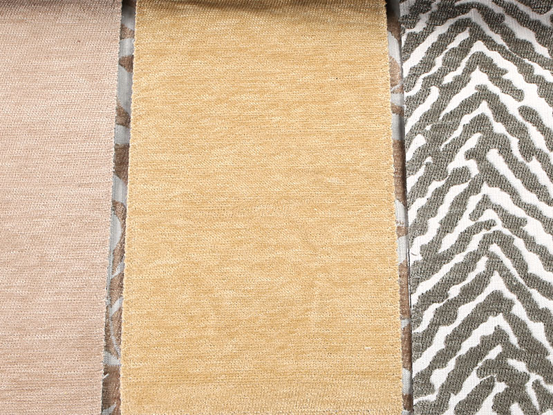 Kwiatowy wzór Jacquard Chenille Curtain Sofa tapicerka MDN975